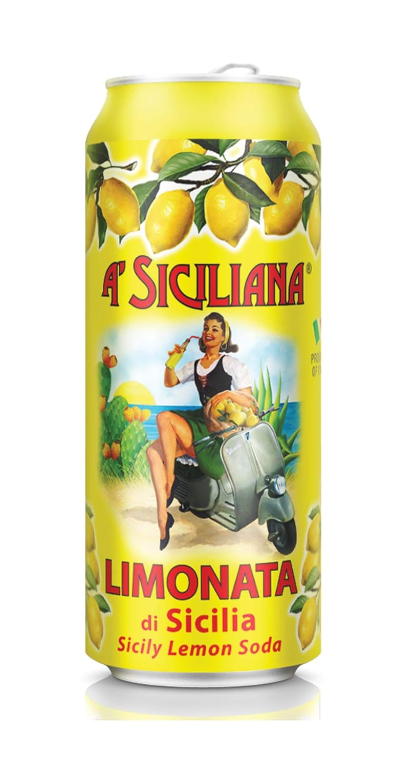 A&#39;Siciliana Liomata di Sicilia Lemon Soda