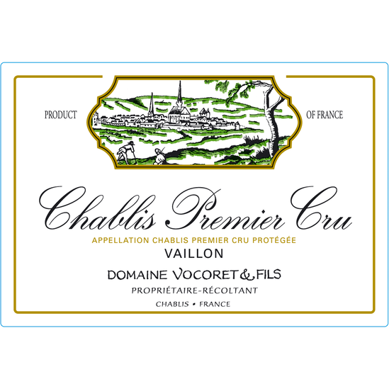 DOMAINE VOCORET CHABLIS 1er Cru Les Vaillons 2019