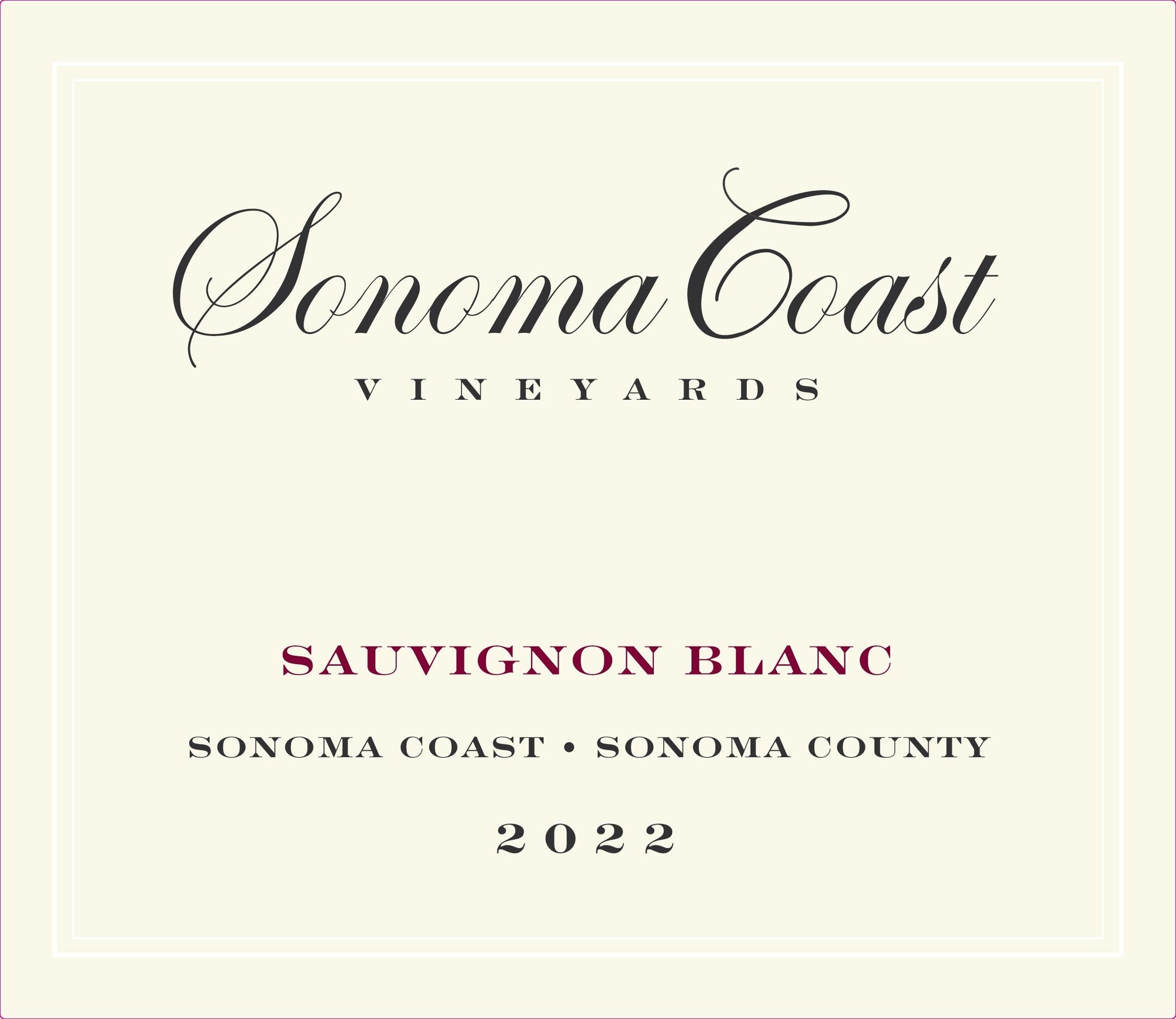 Details Sauvignon Blanc Sonoma Country 2022