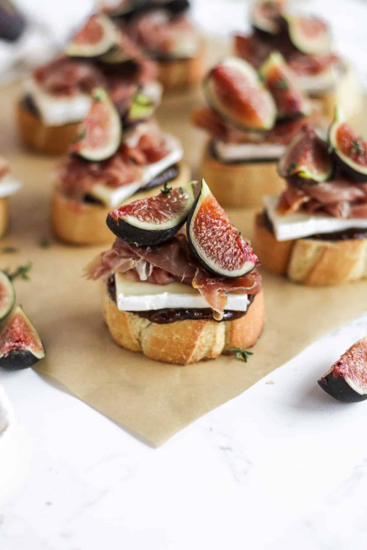 Portofino- Fig &amp; Brie Crostini