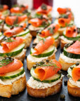 Salmon Crostini