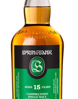 Springbank 15 Year Campbeltown Single Malt Scotch Whiskey 700ml