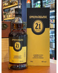 Springbank 21 Year Campbeltown Single Malt Scotch Whiskey 700ml