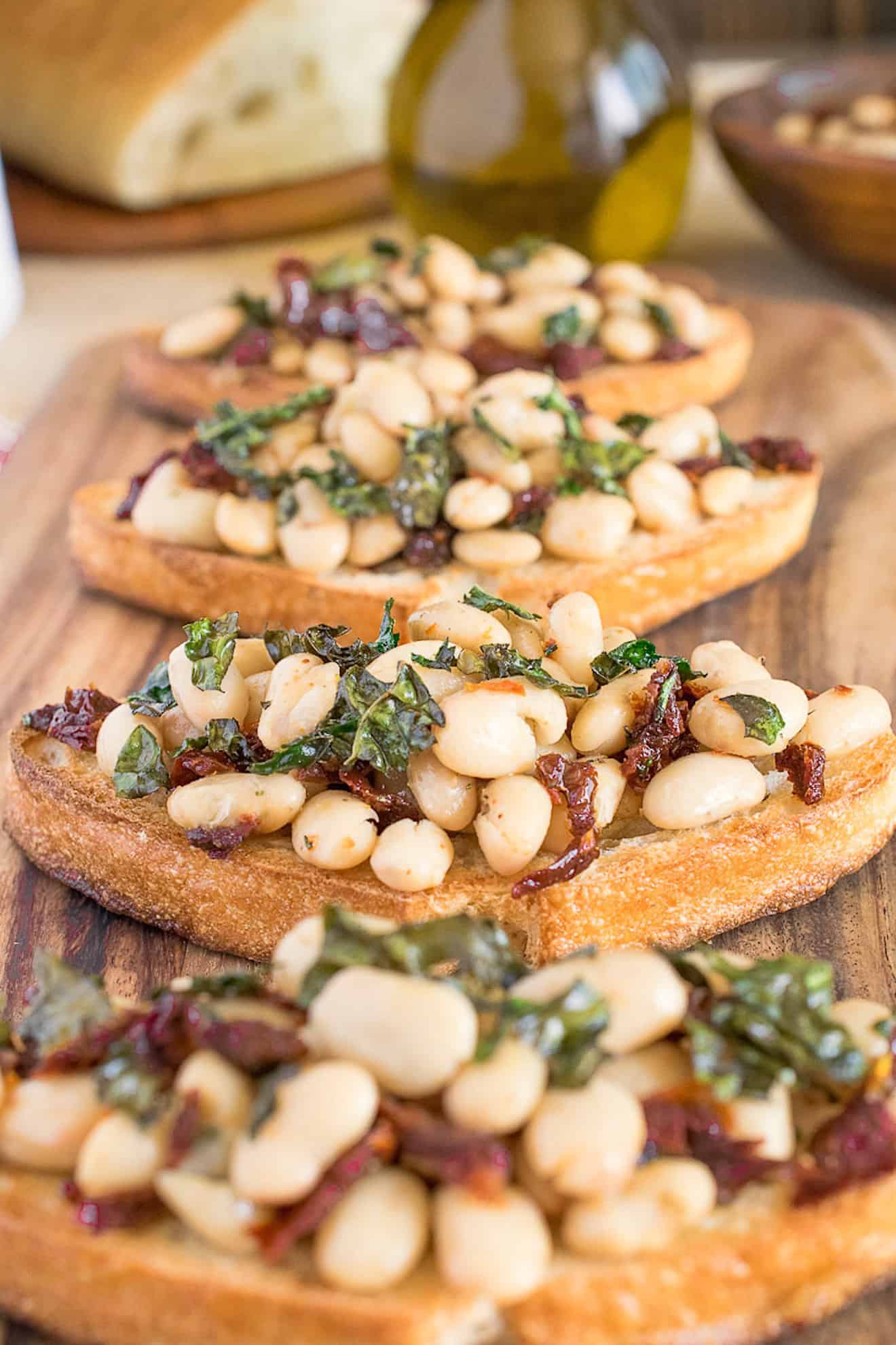 TUSCANY- Cannellini Bean Crostini