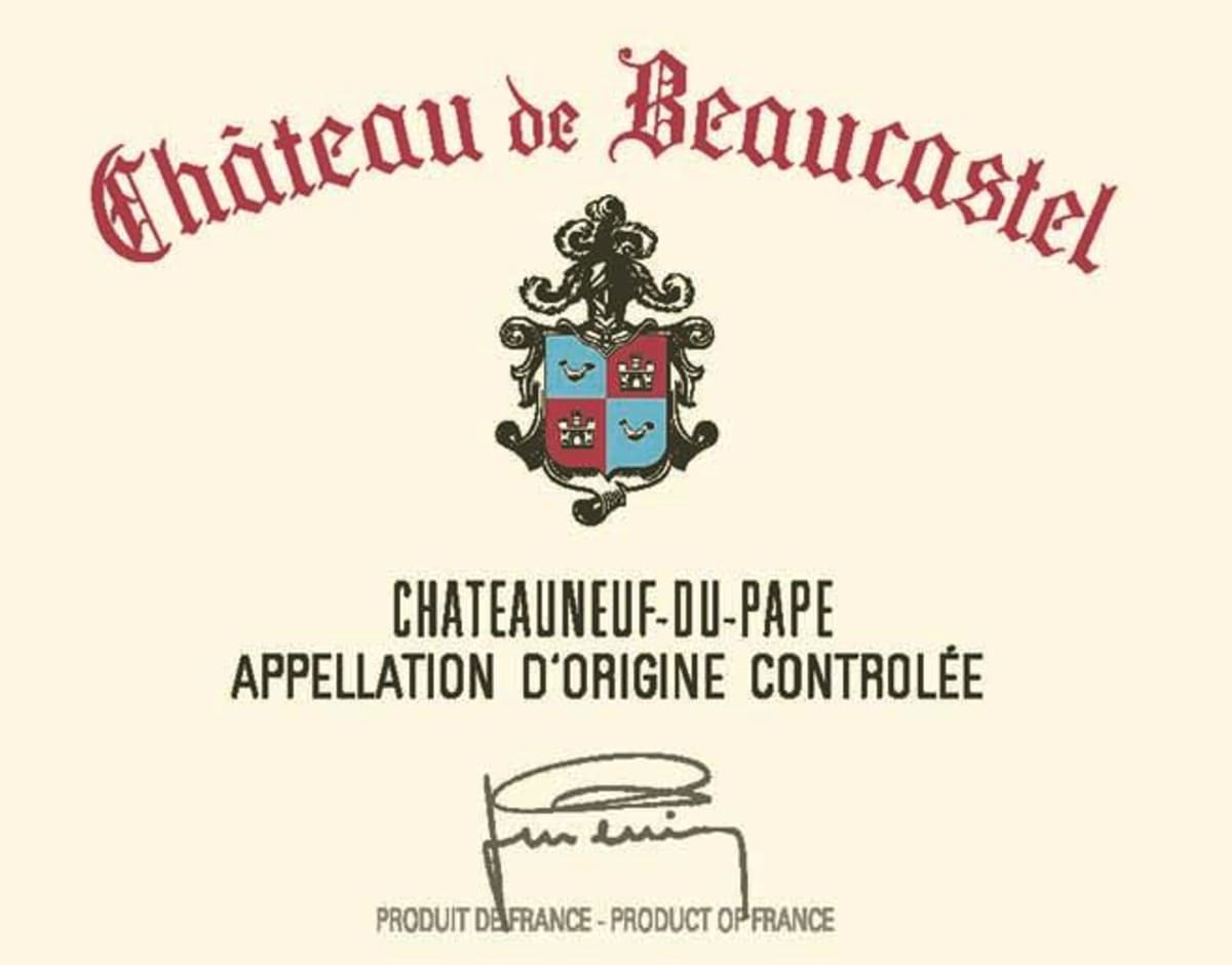 Chateau Beaucastel Chateauneuf De Pape Blanc 2022