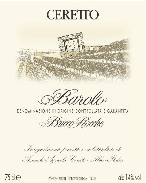 CERETTO BRICCO ROCCHE BRUNATE BAROLO 2018